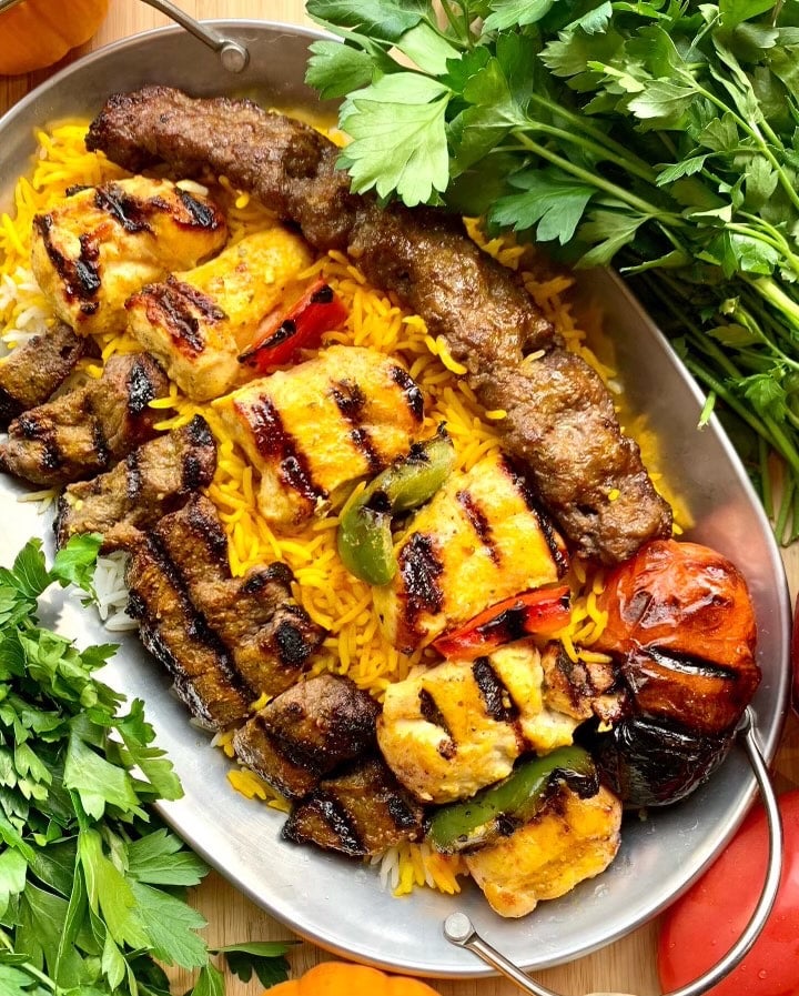 Mixed meat kebab online
